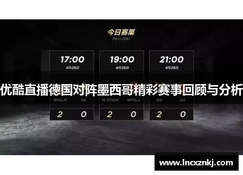 优酷直播德国对阵墨西哥精彩赛事回顾与分析